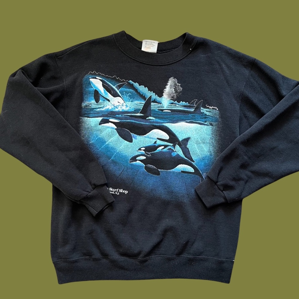 Vintage 1989 sea world crewneck
